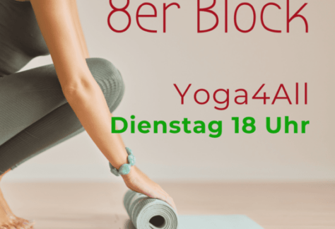 Yoga4All, dienstags, 18 Uhr, Herzberührung-Eva Friedbacher
