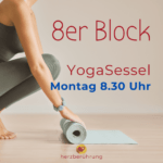 Yoga am Sessel 8er Block, Herzberührung-Eva Friedbacher