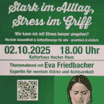 Eva Friedbacher-Herzberührung "Stark im Alltag, Stress im Griff"