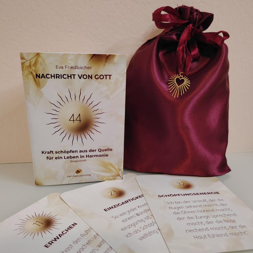 Kartendeck Herzberührung-Eva Friedbacher